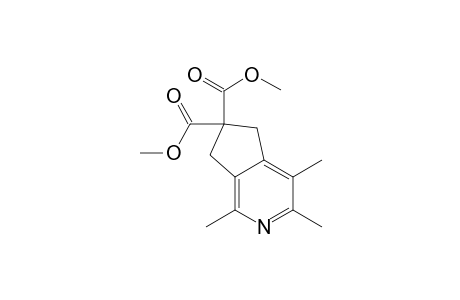 Dimethyl 1,3,4-trimethyl-6,7-dihydro-5H-cyclopenta[c]pyridine-6,6-dicarboxylate
