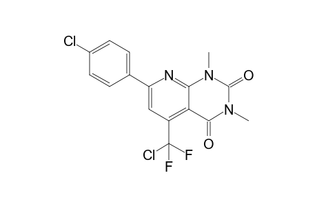 5-(Chlorodifluoromethyl)-7-(4-chlorophenyl)-1,3-dimethylpyrido[2,3-d]pyrimidine-2,4(1H,3H)-dione