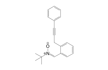 N-tert-butyl-1-[2-(3-phenylprop-2-ynyl)phenyl]methanimine oxide