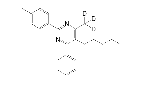 2,4-di(4-methylphenyl)-5-pentyl-6-trideuromethylpyrimidine