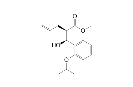 (-)-(2R,3S)-Methyl 2-allyl-3-hydroxy-3-(2-isopropoxyphenyl)propionate