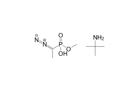 2-Propanamine, 2-methyl-, methyl (1-diazoethyl)phosphonate