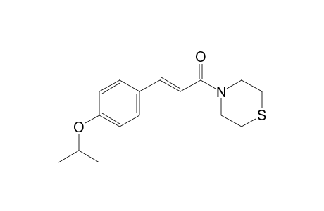 (E)-3-(4-lsopropoxyphenyl)-1-thiomorpholino-prop-2-en-1-on
