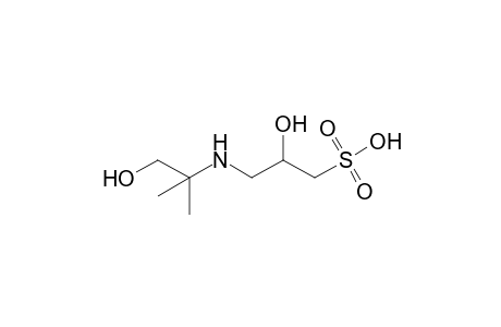 3-[(1,1-dimethyl-2-hydroxyethyl)amino]-2-hydroxy-1-propanesulfonic acid