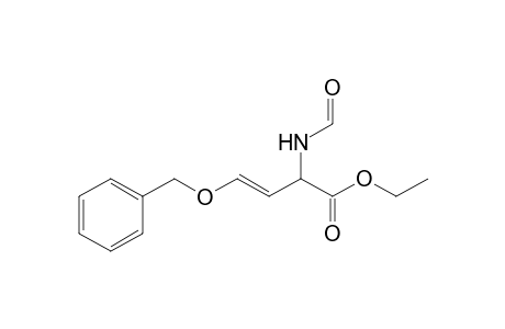(E)-2-formamido-4-phenylmethoxy-3-butenoic acid ethyl ester