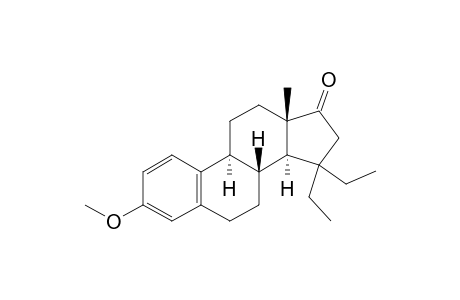 15,15-DIETHYL-3-METHOXY-ESTRA-1,3,5(10)-TRIEN-17-ONE