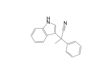 2-(1H-Indol-3-yl)-2-phenylpropanenitrile