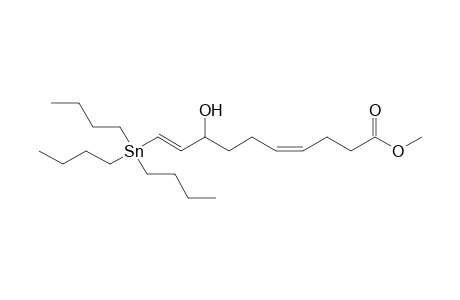 (4Z,9E)-8-hydroxy-10-tributylstannyl-deca-4,9-dienoic acid methyl ester