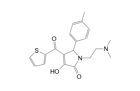 2H-pyrrol-2-one, 1-[2-(dimethylamino)ethyl]-1,5-dihydro-3-hydroxy-5-(4-methylphenyl)-4-(2-thienylcarbonyl)-