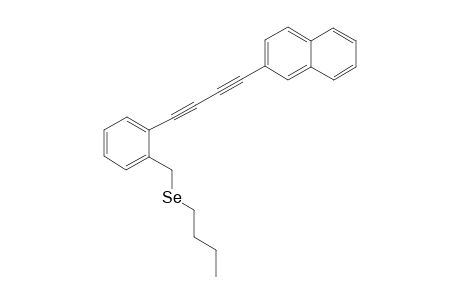 Butyl(2-(naphthalen-2-ylbuta-1,3-diyn-1-yl)benzyl)selane