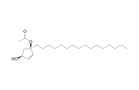 (1R,4S)-1-Acetoxy-4-hydroxy-1-hexadecyl-2-cyclopentene