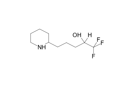 1,1,1-TRIFLUORO-5-(2-PIPERIDINYL)PENTAN-2-OL