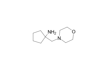 1-(morpholin-4-ylmethyl)cyclopentan-1-amine