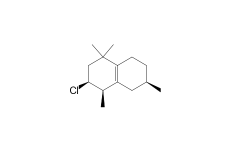 Naphthalene, 3-chloro-1,2,3,4,5,6,7,8-octahydro-1,1,4,6-tetramethyl-, [3R-(3.alpha.,4.alpha.,6.beta.)]-
