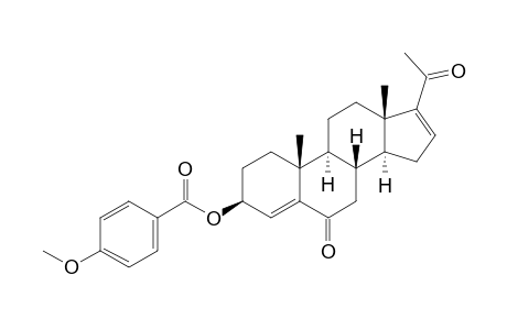 3-BETA-(PARA-METHOXYBENZOYLOXY)-PREGNA-4,16-DIENE-6,20-DIONE