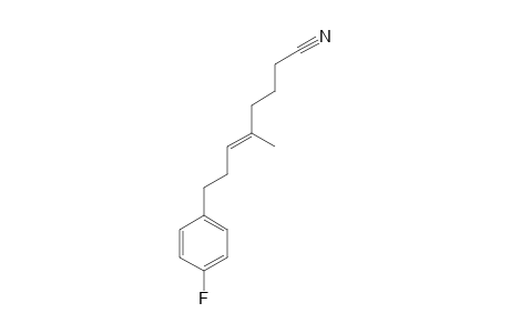 (E)-8-(4-FLUOROPHENYL)-5-METHYLOCT-5-ENE-NITRILE