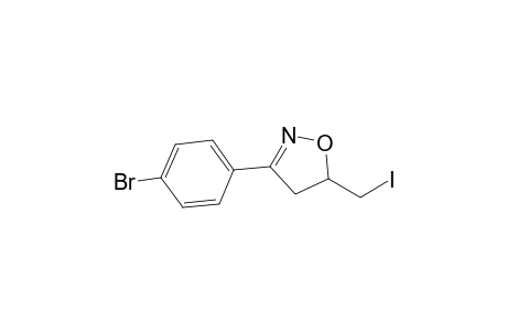 3-(4-Bromophenyl)-5-iodomethylisoxazoline