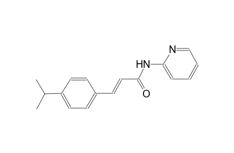 (2E)-3-(4-isopropylphenyl)-N-(2-pyridinyl)-2-propenamide