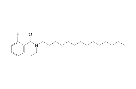 Benzamide, 2-fluoro-N-ethyl-N-tetradecyl-