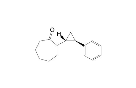 trans 2-(2-phenylcyclopropyl)cycloheptanone