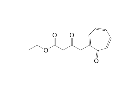 3-keto-4-(7-ketocyclohepta-1,3,5-trien-1-yl)butyric acid ethyl ester