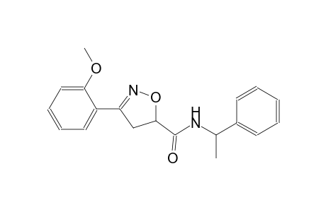 5-isoxazolecarboxamide, 4,5-dihydro-3-(2-methoxyphenyl)-N-(1-phenylethyl)-