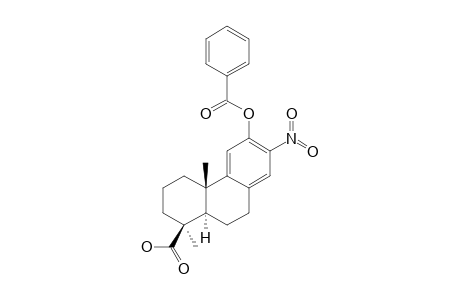 12-BENZOYLOXY-13-NITROPODOCARPA-8,11,13-TRIEN-19-OIC-ACID