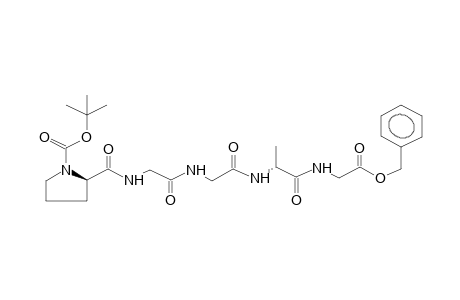 TERT-BUTOXYCARBONYL-PROLINE-GLYCINE-GLYCINE-ALANINE-GLYCINE-O-BENZYL