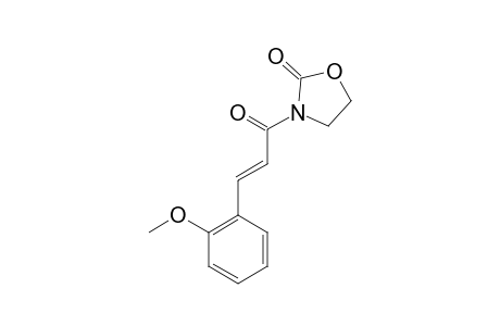 3-(TRANS-2'-METHOXY-CINNAMOYL)-OXAZOLIDIN-2-ONE
