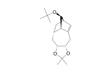 (1R*,5S*,9R*,11S*,12S*,13R*)-13-TERT.-BUTOXY-7,7-DIMETHYL-6,8-DIOXATETRACYCLO-[9.2.1.0-(3,12).0-(5,9)]-TETRADEC-2-ENE