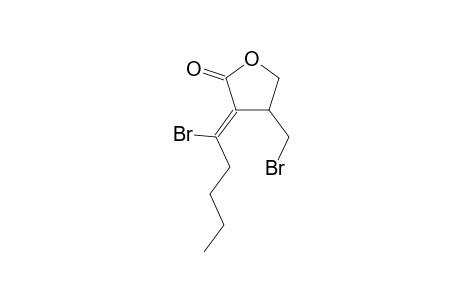 (3Z)-3-(1-bromanylpentylidene)-4-(bromomethyl)oxolan-2-one