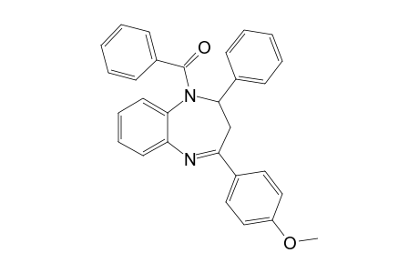 [4-(4-methoxyphenyl)-2-phenyl-2,3-dihydro-1,5-benzodiazepin-1-yl]-phenyl-methanone