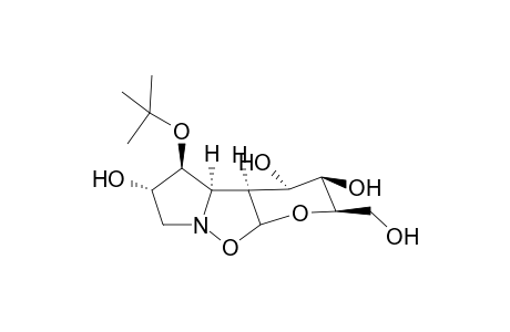 (2R,3R,4R,4aR,4bR,5S.6S,9aR)-3,4,6-Trihydroxy-2-(hydroxymethyl)5-tert-butyl-octahydro-2H-pyrano[3,2-d]pyrrolo[1,2-b]isoxazole