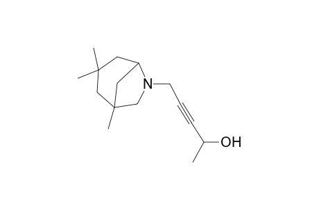 5-(1,3,3-trimethyl-6-azabicyclo[3.2.1]oct-6-yl)-3-pentyn-2-ol