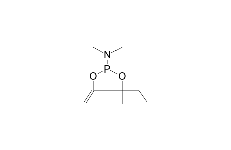 2-DIMETHYLAMINO-4-METHYL-4-ETHYL-5-METHYLENE-1,3,2-DIOXAPHOSPHOLANE