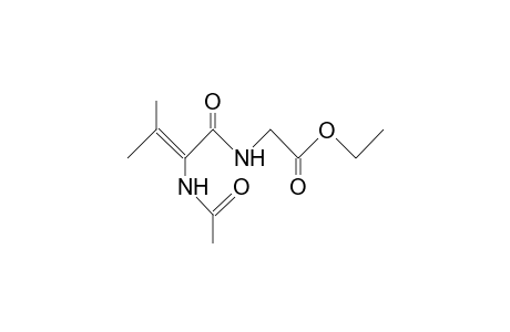 N'-Acetyl-2,3-dehydro-valyl-glycine ethyl ester