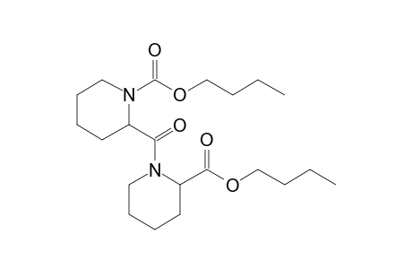 Pipecolylpipecolic acid, N-butoxycarbonyl-, butyl ester