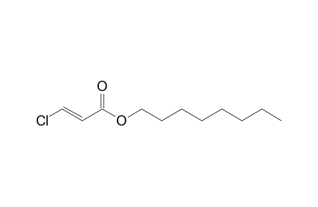 (E)-3-chloro-2-propenoic acid octyl ester