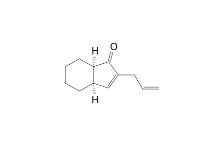 1H-Inden-1-one, 3a,4,5,6,7,7a-hexahydro-2-(2-propenyl)-, cis-