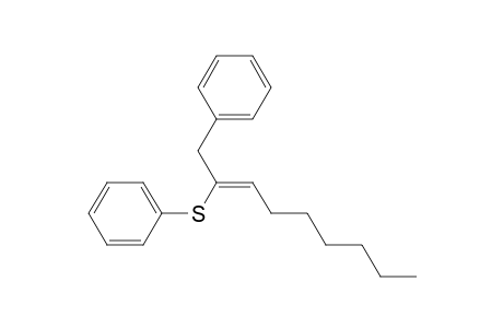 Benzene, [[1-(phenylmethyl)-1-octenyl]thio]-, (Z)-