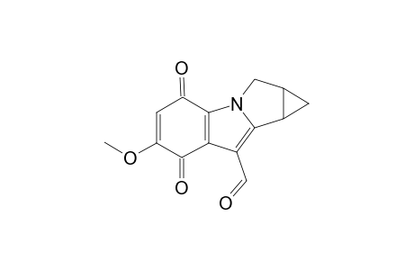 9-Formyl-7-methoxy-1,2-dihydto-3H-1,2-cyclopropapyrrolo[1,2-a]indole-5,8-dione