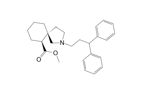 Methyl (5S,6S)-2-(3,3-diphenylpropyl)-2-azaspiro[4.5]decane-6-carboxylate