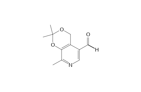 2,2,8-TRIMETHYL-4H-m-DIOXINO[4,5-c]PYRIDINE-5-CARBOXALDEHYDE