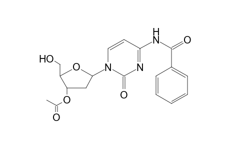 Acetic acid [5-(4-benzoylamino-2-oxo-2H-pyrimidin-1-yl)-2-hydroxymethyltetrahydrofuran-3-yl] ester