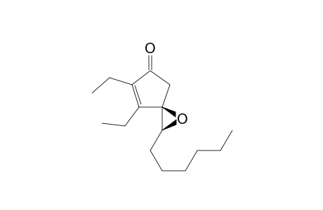 2,3-Diethyl-7-hexyl-6-oxaspiro[4.2]cyclohept-2-en-4-one