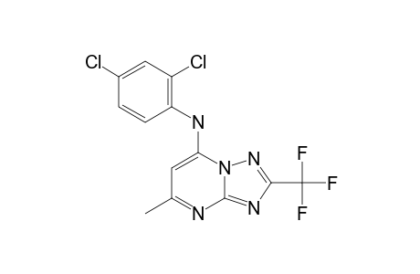 7-(2,4-DICHLOROPHENYLAMINE)-5-METHYL-2-(TRIFLUOROMETHYL)-[1,2,4]-TRIAZOLO-[1,5-A]-PYRIMIDINE