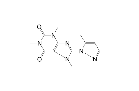 8-(3,5-Dimethyl-1H-pyrazol-1-yl)-1,3,7-trimethyl-3,7-dihydro-1H-purine-2,6-dione