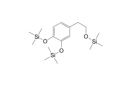 (2-(3,4-Bis[(trimethylsilyl)oxy]phenyl)ethoxy)(trimethyl)silane