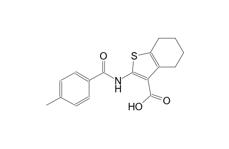 2-[(4-methylbenzoyl)amino]-4,5,6,7-tetrahydro-1-benzothiophene-3-carboxylic acid
