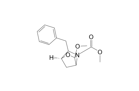 2-Oxa-5-azabicyclo[2.2.1]heptane-5-carboxylic acid, 3-methoxy-6-(phenylmethyl)-, methyl ester, [1S-(endo,endo)]-